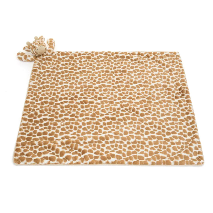 Jellycat Bashful Giraffe Blankie  BLNK42GF