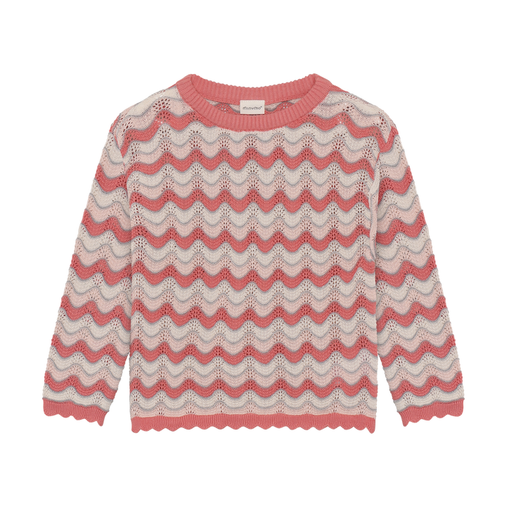 Minymo Girls Knit Pullover   124309-5003