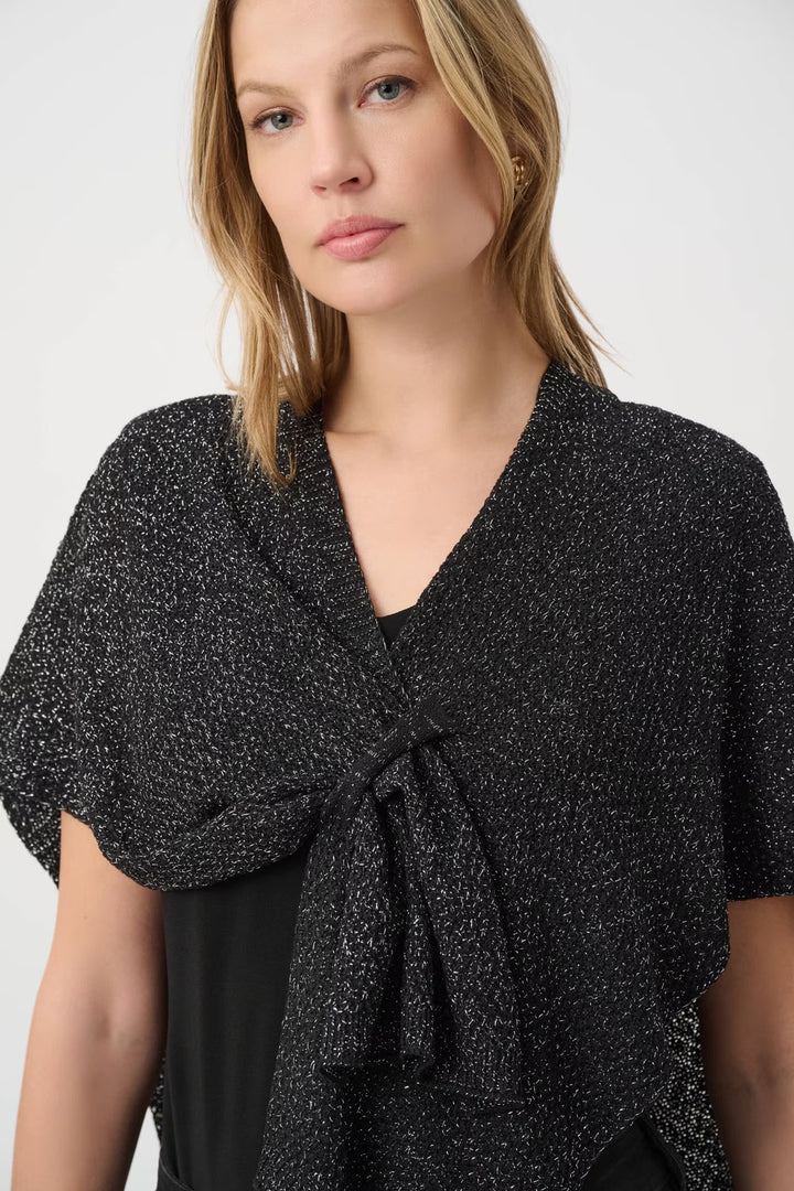 Joseph Ribkoff Coverup  264952  Black/Silver