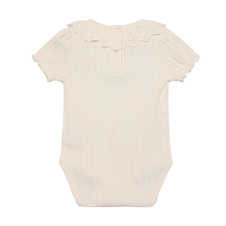 Enfant Baby Girl Pointelle Bodysuit   210391-1701