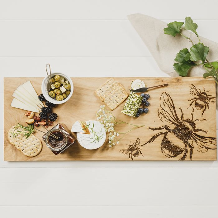 Bee Large Oak Serving Board