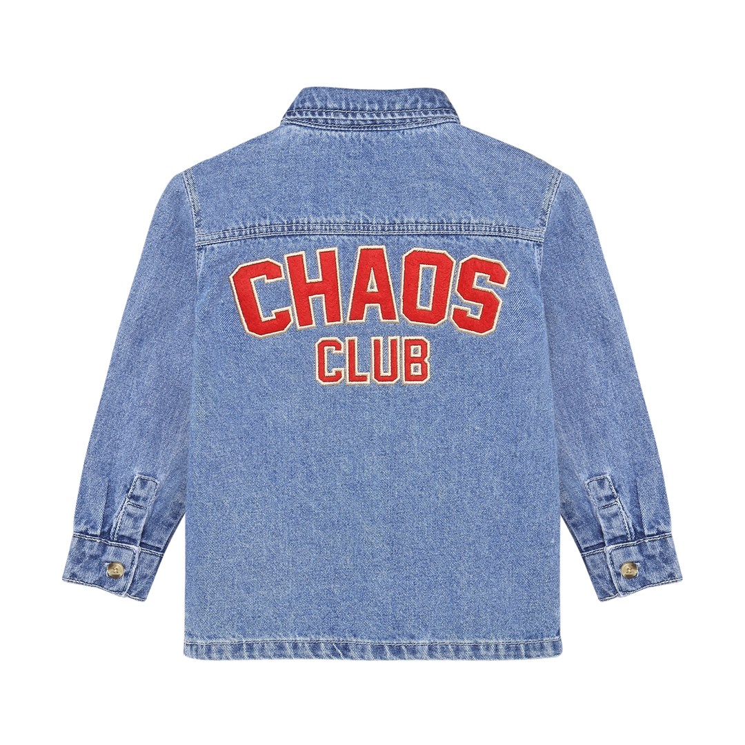 Daily Seven Boys Long Sleeve Denim Shirt   920468-7151