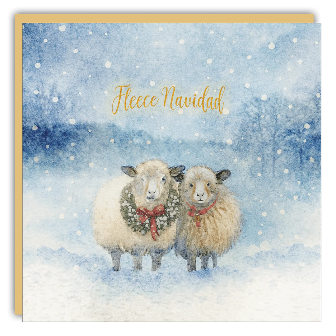 Cedar Mountain Holiday Card - Fleece Navidad