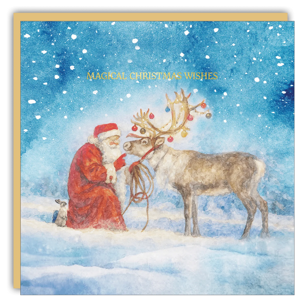 Cedar Mountain Holiday Card - Magical Christmas Wishes
