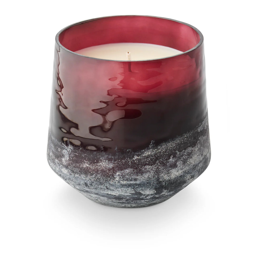 Illume Oleander Oak Baltic Glass Candle