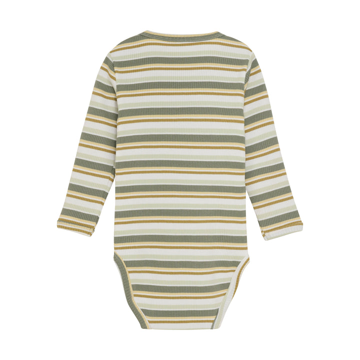 Minymo Baby Boy Long Sleeve Ribbed Bodysuit   113906-9212 **