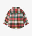 Hatley Baby Boy Flannel Shirt  F22FPI1548  Festive Plaid