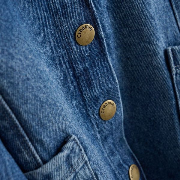 Creamie Girls Cropped Denim Jacket  822596-7770 *