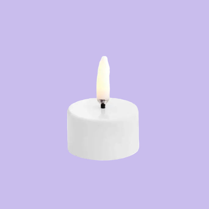 Uyuni Tealight 400 Nordic White