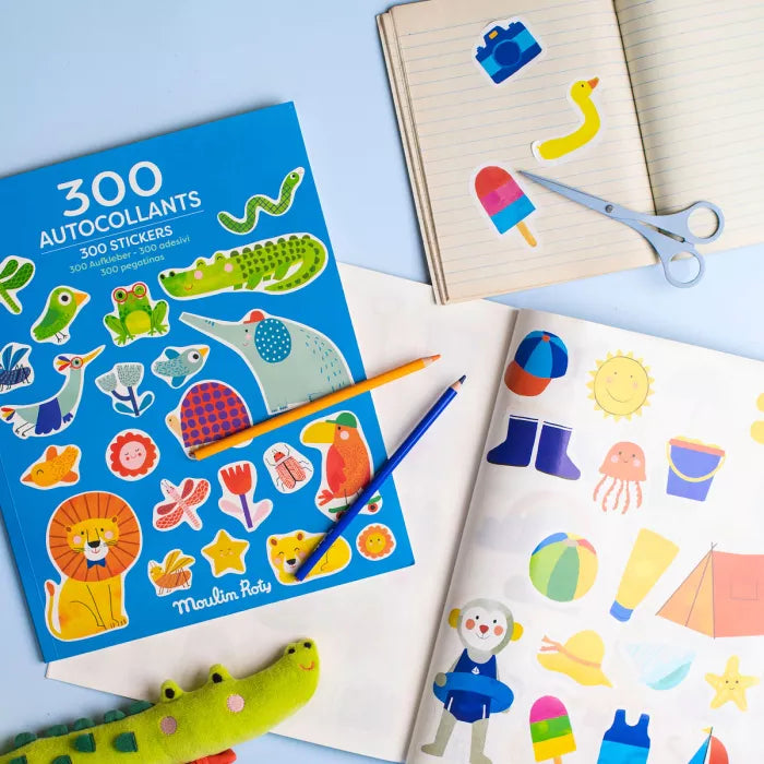 Moulin Roty 300 Stickers Book  679606