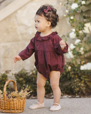 Noralee Fig Little Bow Clip