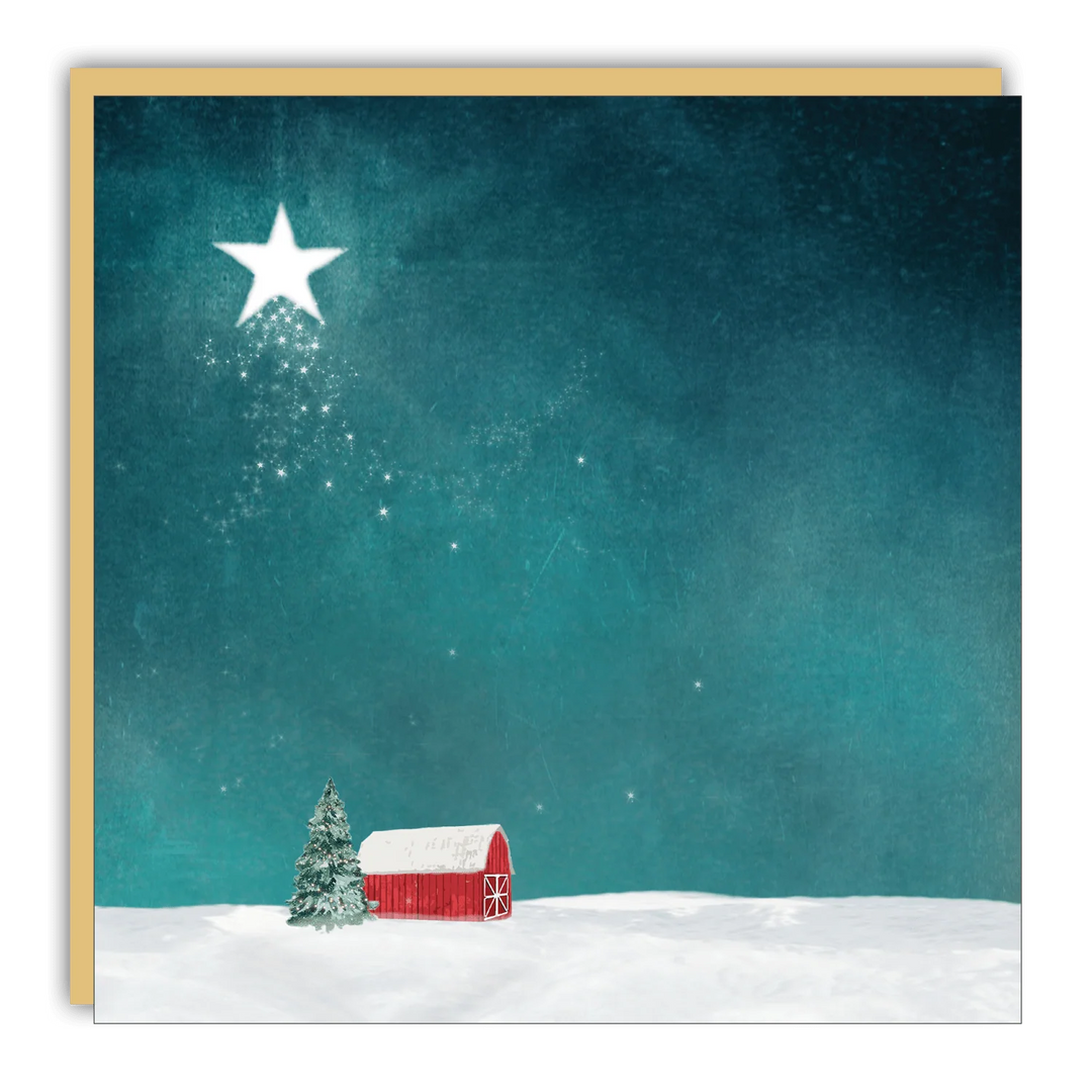 Cedar Mountain Holiday Card - Night Star