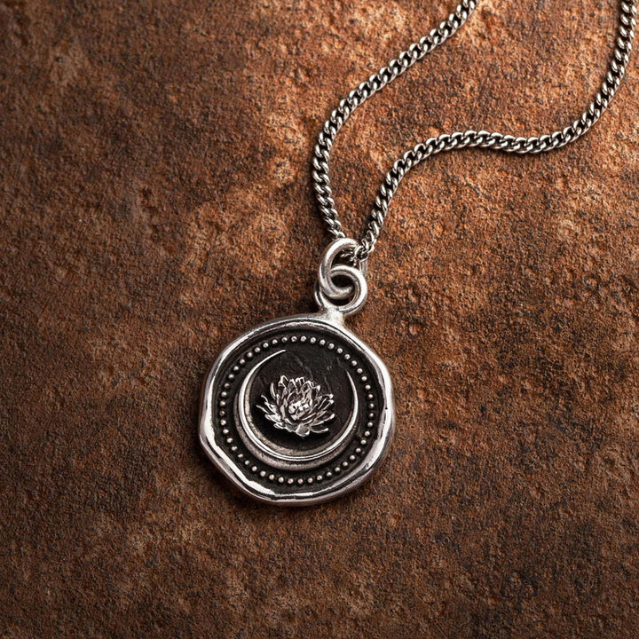 Pyrrha Lotus Flower Necklace N740