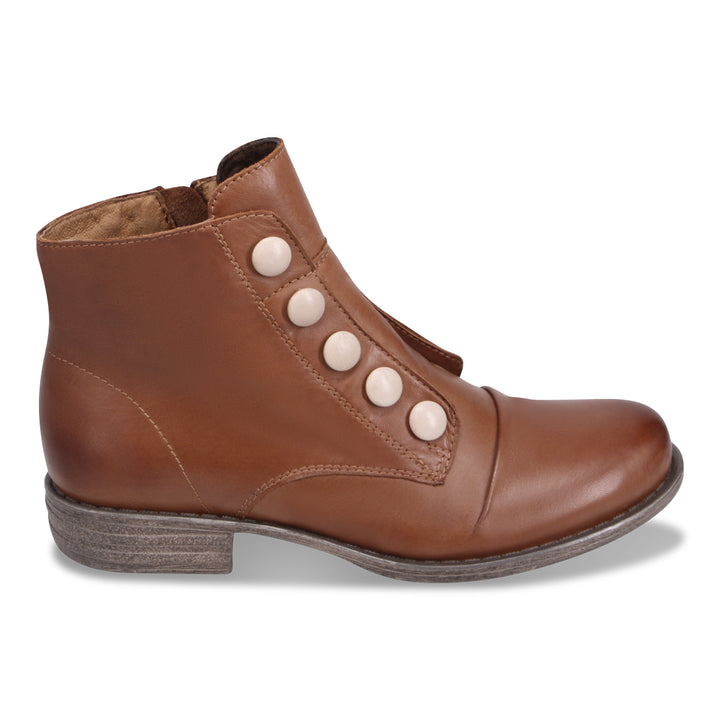 Miz Mooz Louise Boot  Brandy/Cream
