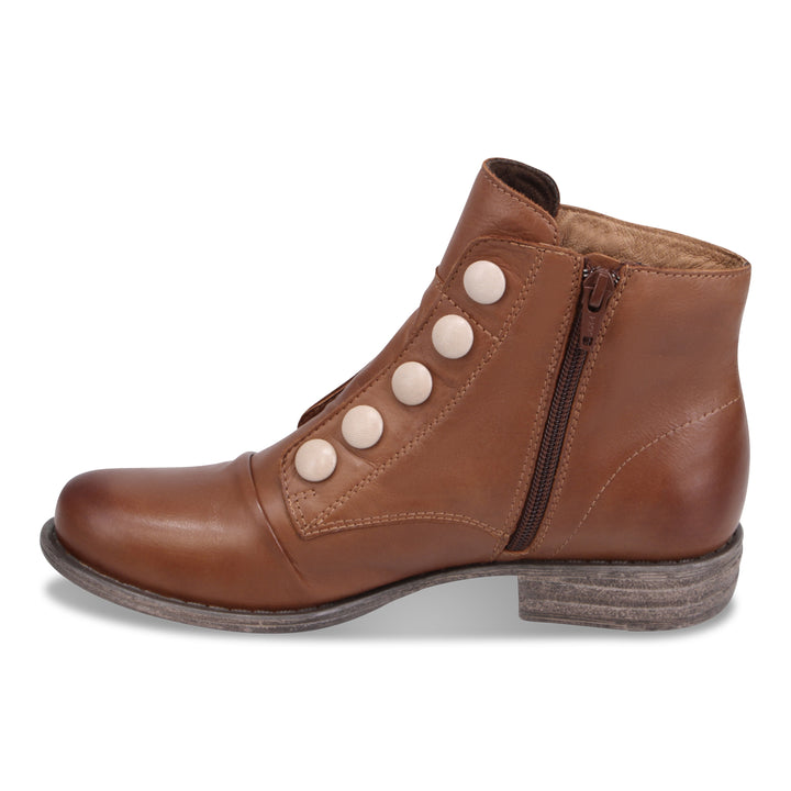 Miz Mooz Louise Boot  Brandy/Cream
