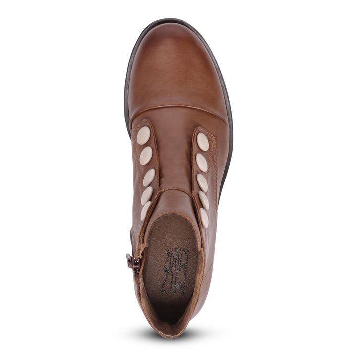Miz Mooz Louise Boot  Brandy/Cream