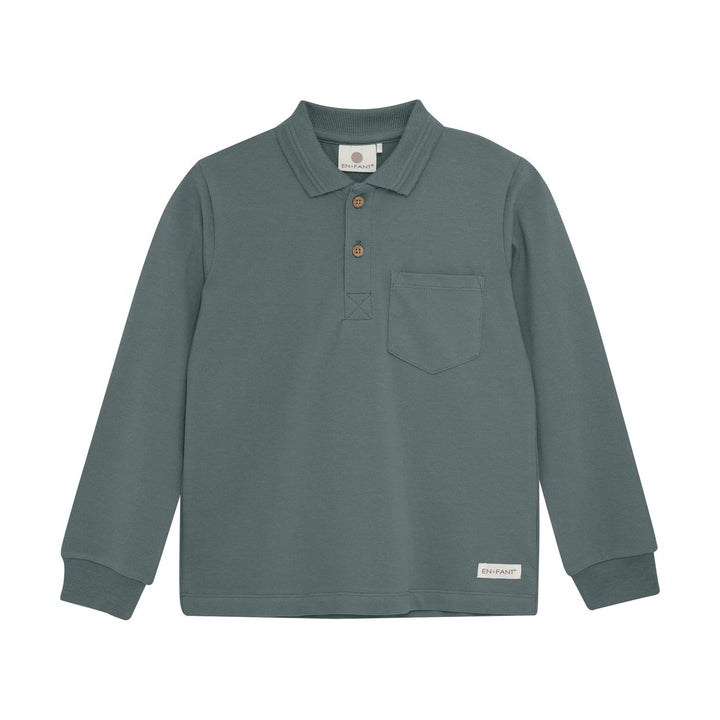 Enfant Boys Long Sleeve Polo   230563-9751