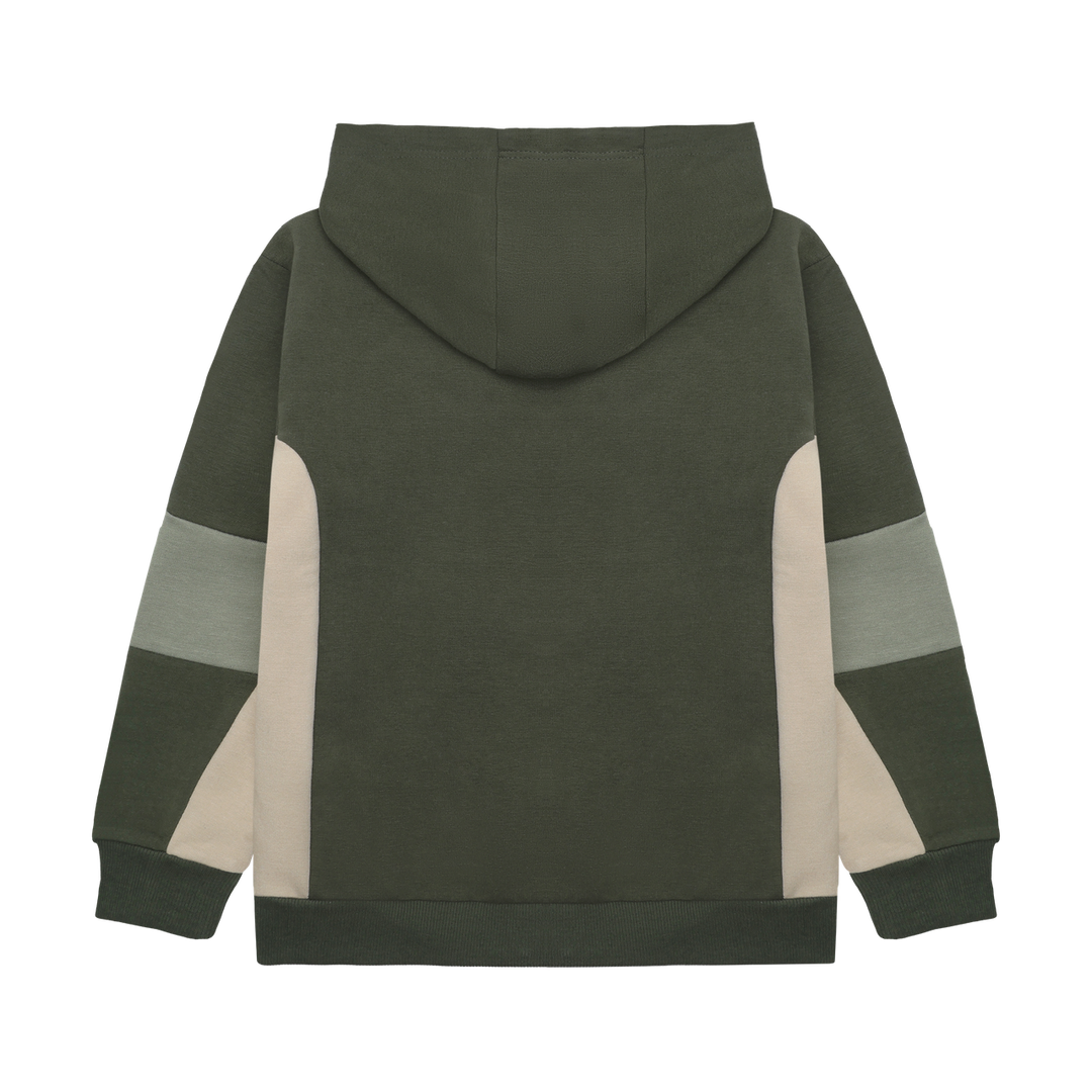 Minymo Boys Zippered Hoodie   134440-9090
