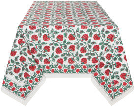 Danica Carnation Block Print Tablecloth HTC2731D