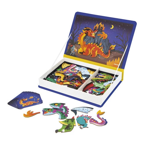 Janod Magnetic Book - Dragons  J02527