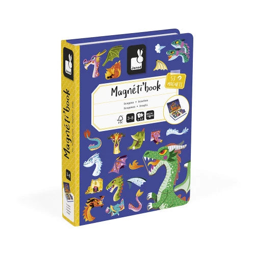 Janod Magnetic Book - Dragons  J02527