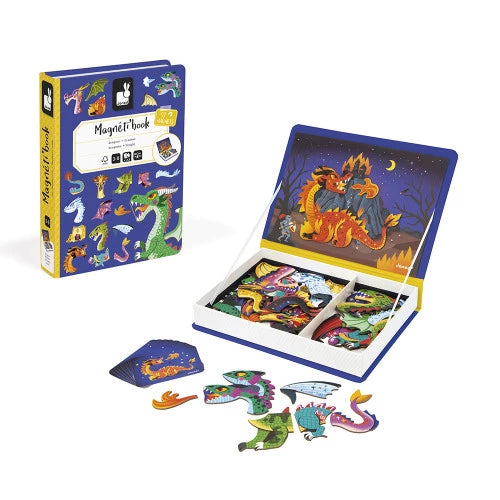 Janod Magnetic Book - Dragons  J02527
