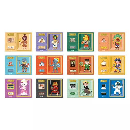 Janod Magnetic Book - History  J02598