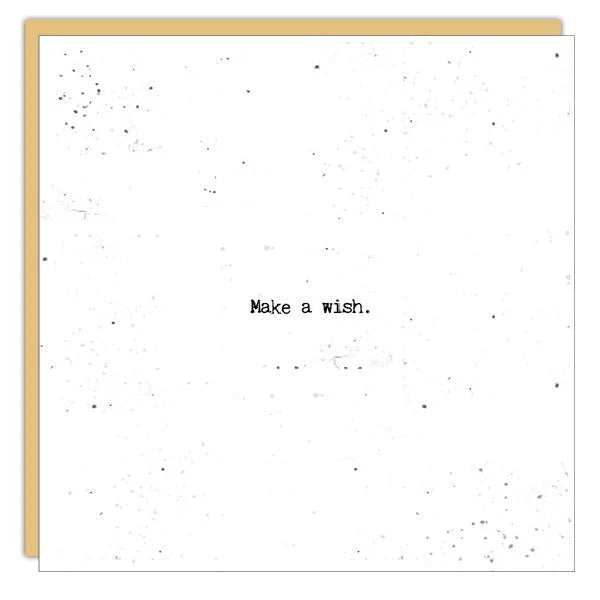Cedar Mountain Studios Birthday Card - Make a Wish
