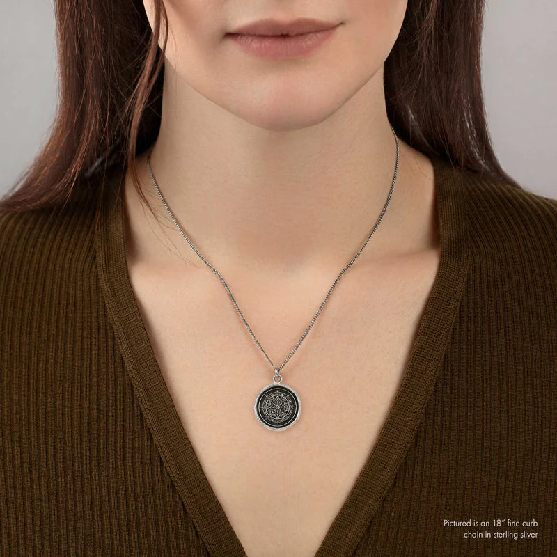 Pyrrha Mandala Necklace N742