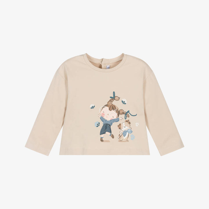 Mayoral Baby Girl Long Sleeve Tee   2082-91   Arena
