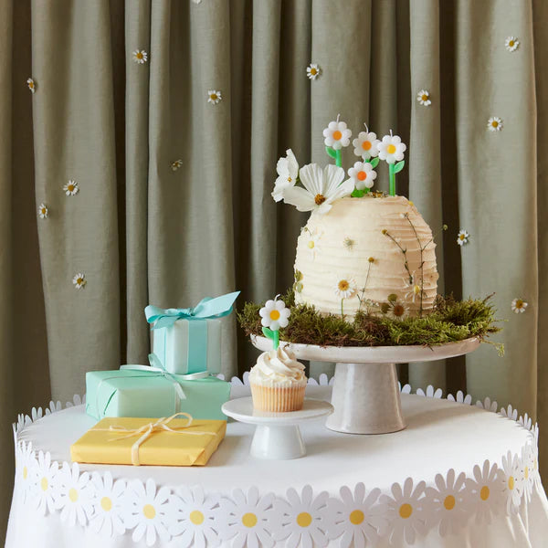 Meri Meri Daisy Candle Set/6