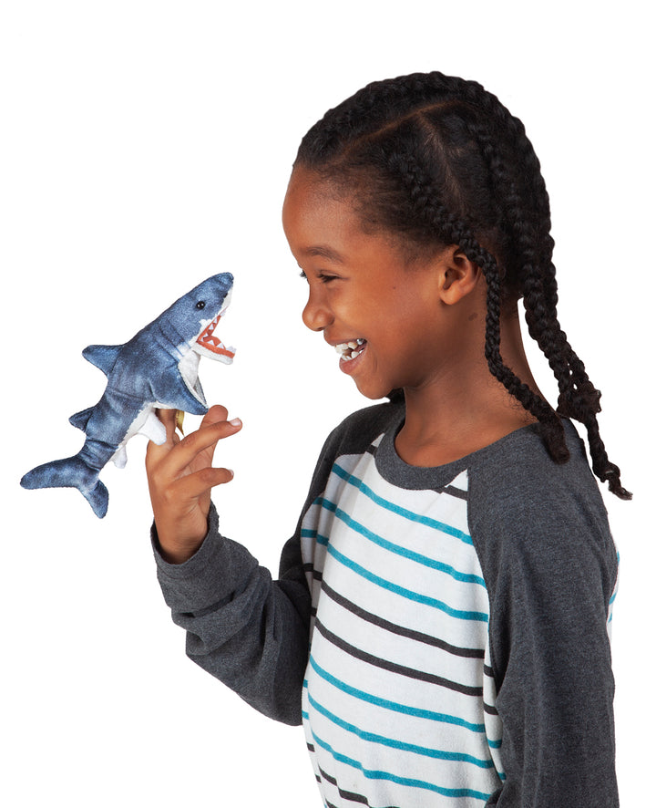 Folkmanis Mini Shark Finger Puppet  2777