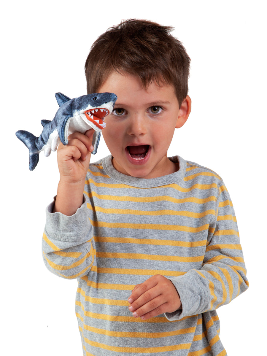 Folkmanis Mini Shark Finger Puppet  2777