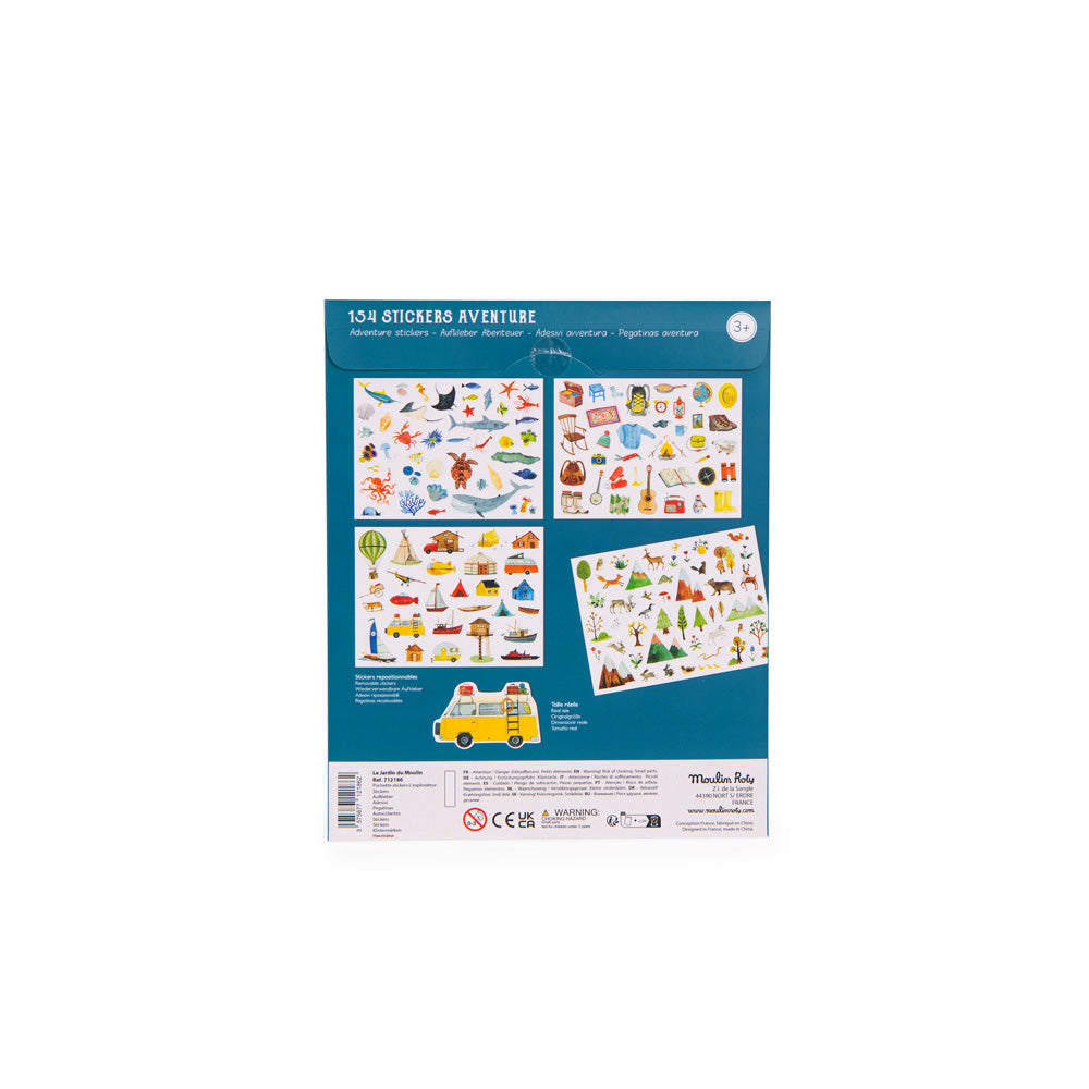 Moulin Roty Sticker Book Le Jardin Adventure