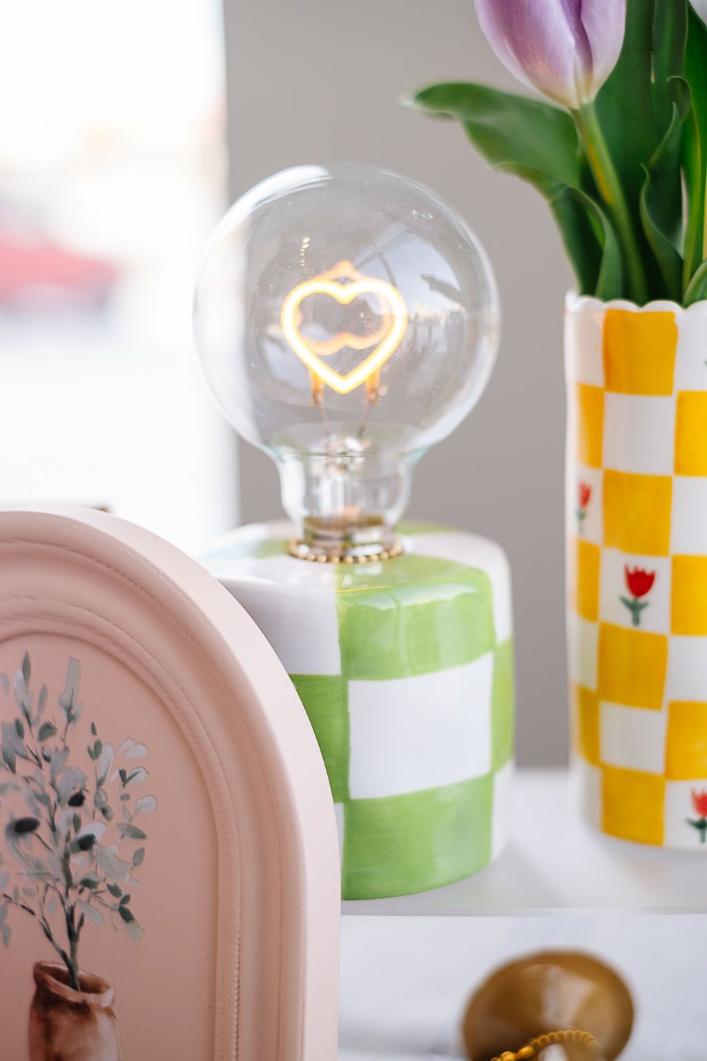 Hazel Mazel LED Light with Heart Bulb  HM015O