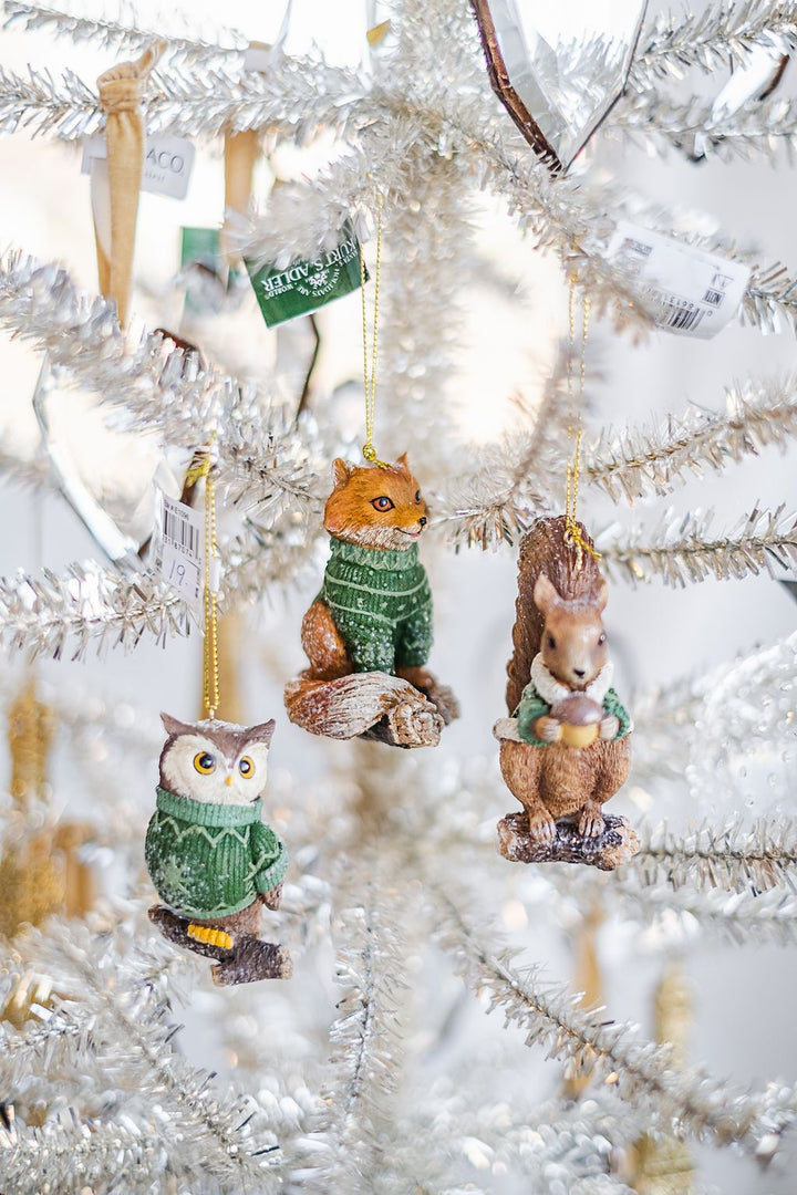 Kurt Adler Winter Animal Ornaments E1096