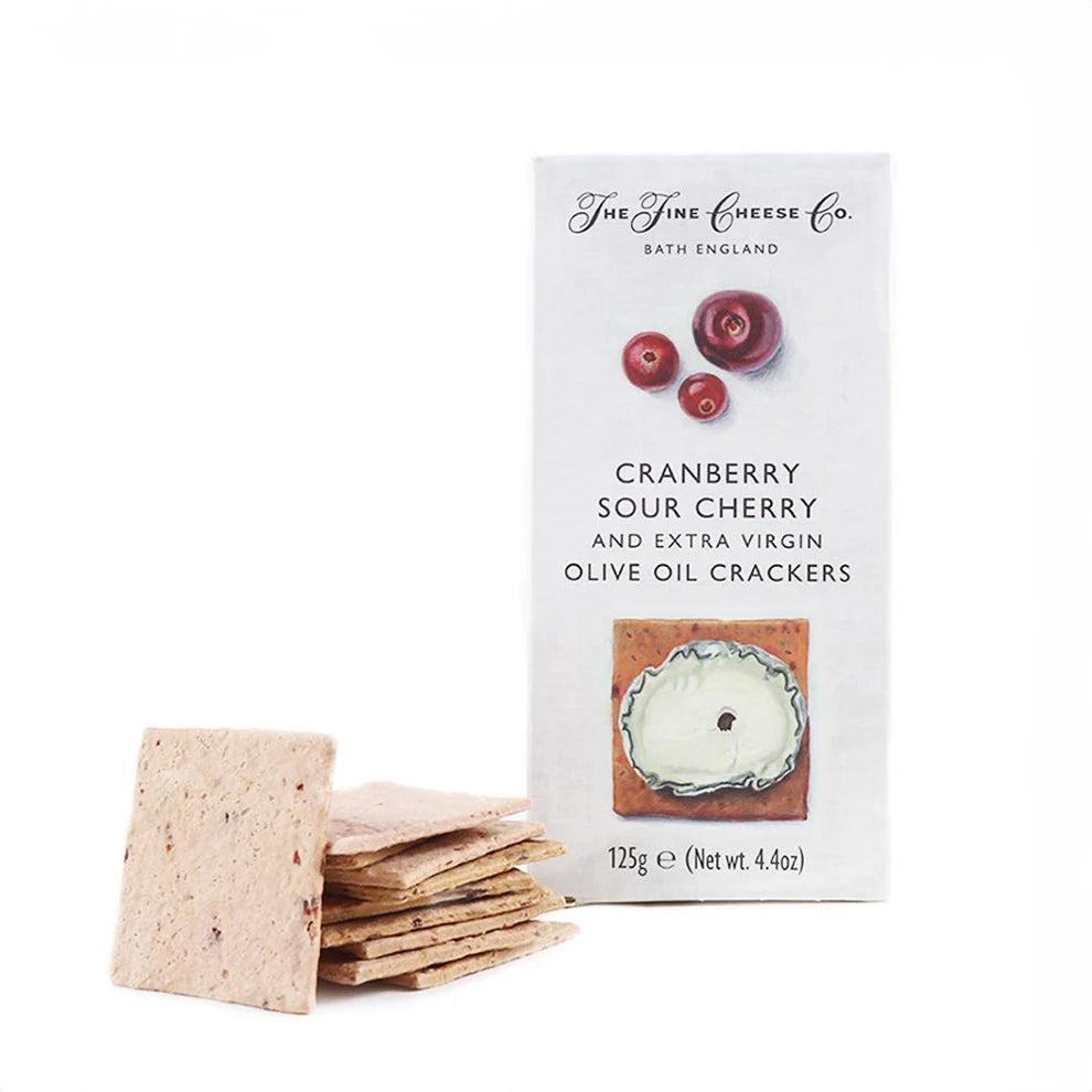 The Fine Cheese Company Cranberry and Sour Cherry Crackers