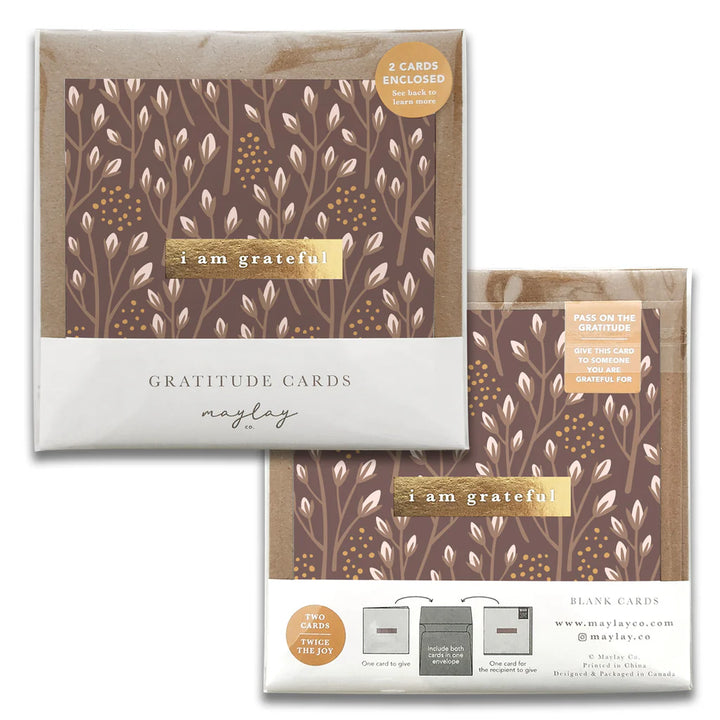 Maylay Gratitude Card - Baby Blooms Florals*