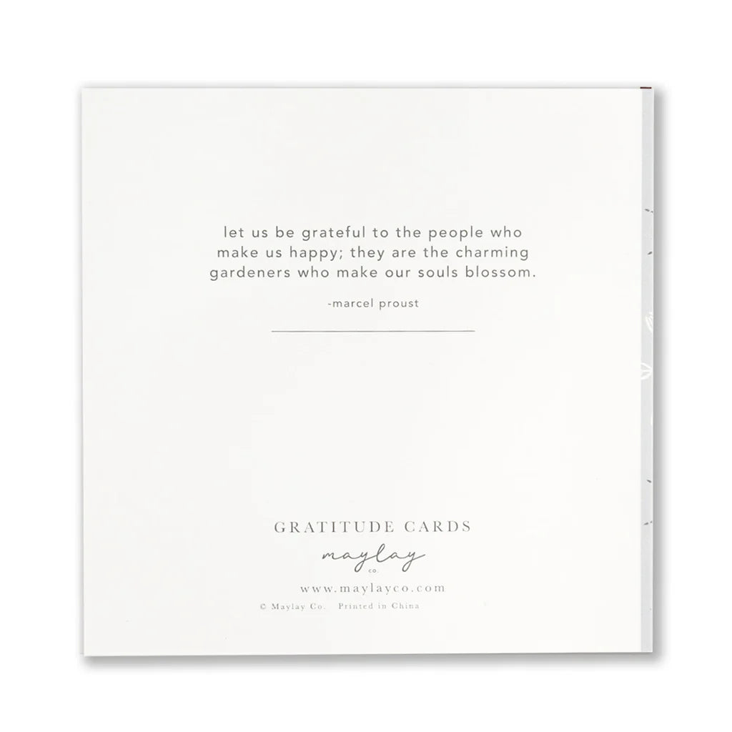 Maylay Gratitude Card - Baby Blooms Florals*