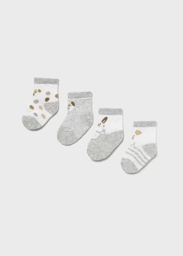 Mayoral Baby Boy Sock Set    9862-15   GrisVig