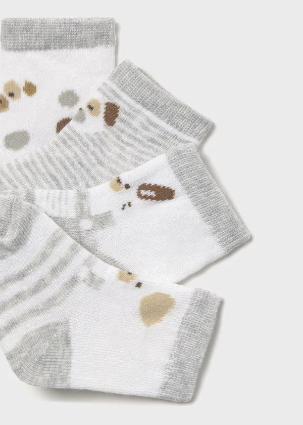 Mayoral Baby Boy Sock Set    9862-15   GrisVig