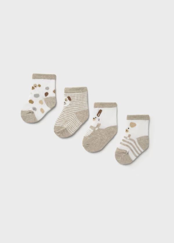 Mayoral Baby Sock Set of Four    9862-12   Avena Vig