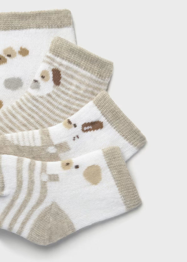Mayoral Baby Sock Set of Four    9862-12   Avena Vig