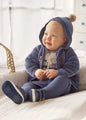 Mayoral Baby Boy Knit Sweater Coat With Zipper  2302-25  Winter