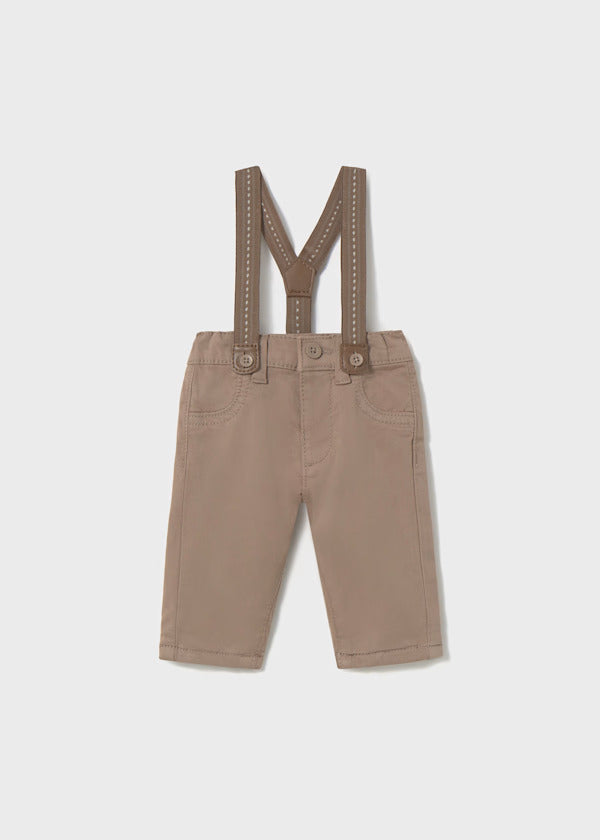 Mayoral Baby Boy Trousers With Suspenders   2576-87   Tierra