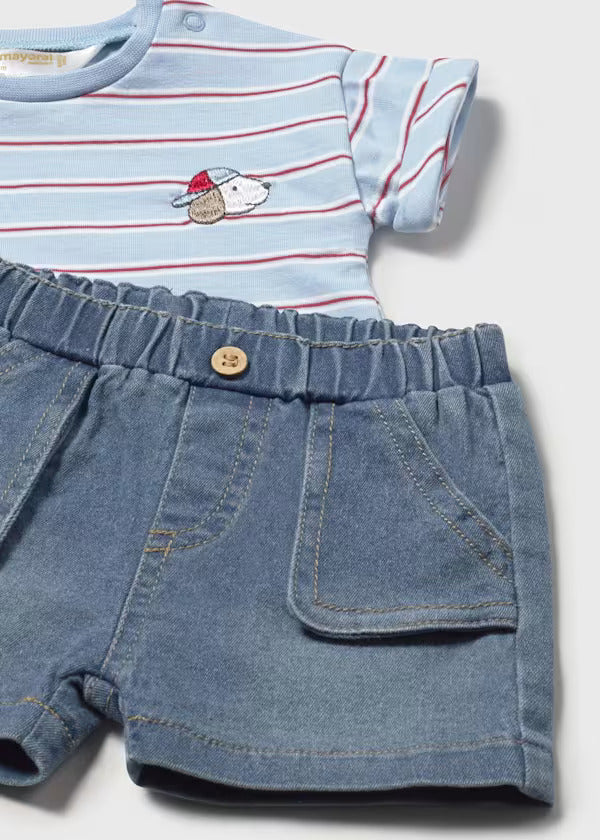 Mayoral Baby Boy Short Set   1284-51   Marea