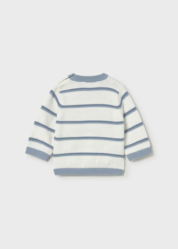 Mayoral Baby Boy Knit Crewneck   1302-56   Regata