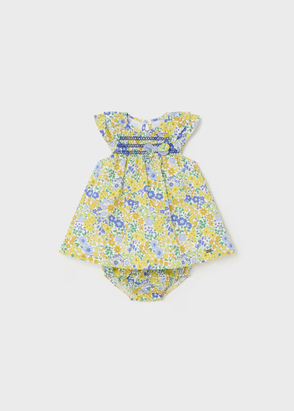 Mayoral Baby Girl Printed Dress  1808-10  Dandelion *