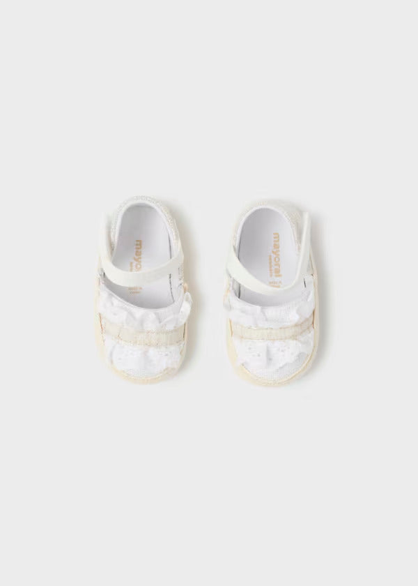 Mayoral Baby Girl Espadrilles  9741-61  Blanco