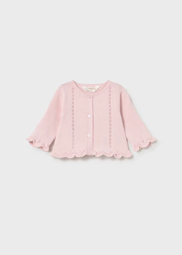 Mayoral Baby Girl Three Piece Knit Set  1287-50   Cuarzo